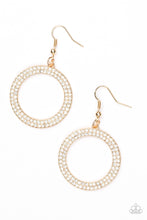 Load image into Gallery viewer, pittmanbling-and-jewelry-inc-presentsbubbly-babe-gold-earrings-paparazzi-accessories
