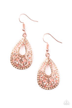 Load image into Gallery viewer, pittmanbling-and-jewelry-inc-presentssparkling-stardom-copper-earrings-paparazzi-accessories
