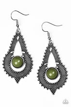 Load image into Gallery viewer, pittmanbling-and-jewelry-inc-presentszoomin-zumba-green-earrings-paparazzi-accessories
