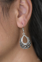 Load image into Gallery viewer, Paparazzi Accessories ❋Table For Two - Silver Earrings❋ Flat Rate Ship $4.50❋
