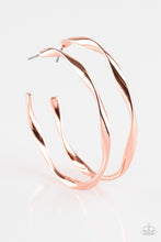 Load image into Gallery viewer, pittmanbling-and-jewelry-inc-presentsplot-twist-copper-earrings-paparazzi-accessories
