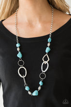 Load image into Gallery viewer, Paparazzi Accessories ❋Thats TERRA-ific! - Blue Necklace❋ Flat Rate Ship $4.50❋
