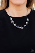 Load image into Gallery viewer, Paparazzi Accessories ⚘ The Imperfectionist - Silver Necklace⚘ Flat Rate Ship $4.50 ⚘
