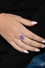 Load image into Gallery viewer, Paparazzi Accessories ⚘ Zest Quest - Purple Ring⚘ Flat Rate Ship $4.50 ⚘
