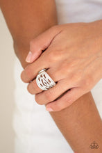 Load image into Gallery viewer, Paparazzi Accessories ❋The Money Maker - White Ring❋ Flat Rate Ship $4.50❋
