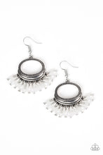 Load image into Gallery viewer, pittmanbling-and-jewelry-inc-presentshappy-days-white-earrings-paparazzi-accessories
