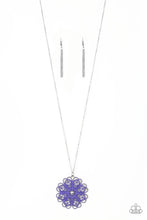 Load image into Gallery viewer, pittmanbling-and-jewelry-inc-presentsspin-your-pinwheels-purple-necklace-paparazzi-accessories
