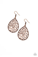 Load image into Gallery viewer, pittmanbling-and-jewelry-inc-presentsim-doing-vine-copper-earrings-paparazzi-accessories
