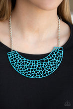 Load image into Gallery viewer, Paparazzi Accessories ❋Powerful Prowl - Blue Necklace❋ Flat Rate Ship $4.50❋
