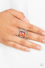 Load image into Gallery viewer, Paparazzi Accessories ⚘ Go For Glow - Orange Ring⚘ Flat Rate Ship $4.50 ⚘
