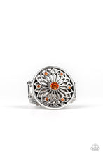 Load image into Gallery viewer, pittmanbling-and-jewelry-inc-presentsmandala-magnificence-orange-ring-paparazzi-accessories
