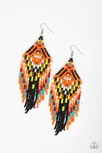 Load image into Gallery viewer, pittmanbling-and-jewelry-inc-presentsboho-blast-black-earrings-paparazzi-accessories
