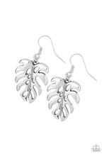 Load image into Gallery viewer, brought-to-you-by-pbjincdesert-palms-silver-earrings-paparazzi-accessories
