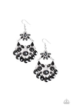 Load image into Gallery viewer, pittmanbling-and-jewelry-inc-presentsgarden-dream-black-earrings-paparazzi-accessories
