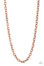 Load image into Gallery viewer, pittmanbling-and-jewelry-inc-presentscourtside-seats-copper-mens necklace-paparazzi-accessories
