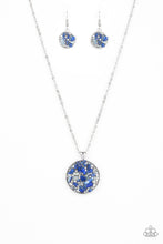 Load image into Gallery viewer, pittmanbling-and-jewelry-inc-presentsglam-crush-monday-blue-necklace-paparazzi-accessories
