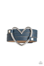 Load image into Gallery viewer, pittmanbling-and-jewelry-inc-presentsone-love-one-heart-blue-paparazzi-accessories
