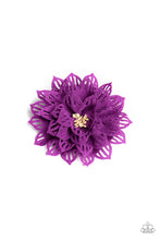 Load image into Gallery viewer, pittmanbling-and-jewelry-inc-presentsyes-i-tropicana-purple-hair clip-paparazzi-accessories
