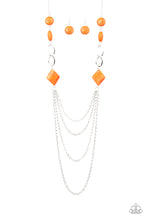 Load image into Gallery viewer, pittmanbling-and-jewelry-inc-presentsdesert-dawn-orange-necklace-paparazzi-accessories
