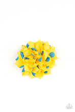 Load image into Gallery viewer, pittmanbling-and-jewelry-inc-presentspolka-perfection-yellow-hair clip-paparazzi-accessories
