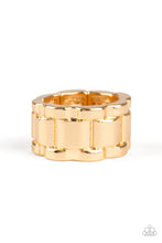 Load image into Gallery viewer, pittmanbling-and-jewelry-inc-presentsmodern-machinery-gold-ring-paparazzi-accessories
