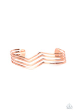 Load image into Gallery viewer, pittmanbling-and-jewelry-inc-presentswaverunner-copper-bracelet-paparazzi-accessories
