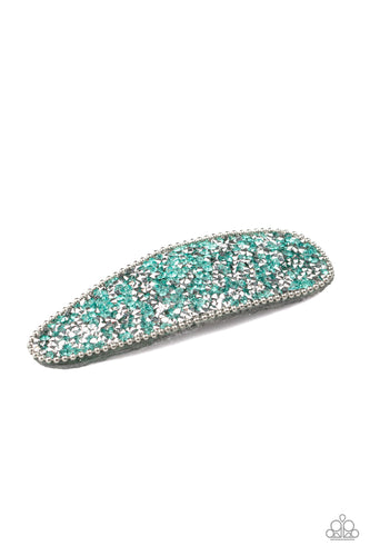 pittmanbling-and-jewelry-inc-presentsdidnt-hair-it-from-me-green-hair clip-paparazzi-accessories