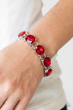 Load image into Gallery viewer, Paparazzi Accessories ⚘ Mind Your Manners - Red Bracelet⚘ Flat Rate Ship $4.50 ⚘
