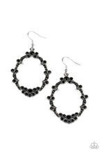 Load image into Gallery viewer, pittmanbling-and-jewelry-inc-presentssparkly-status-black-earrings-paparazzi-accessories
