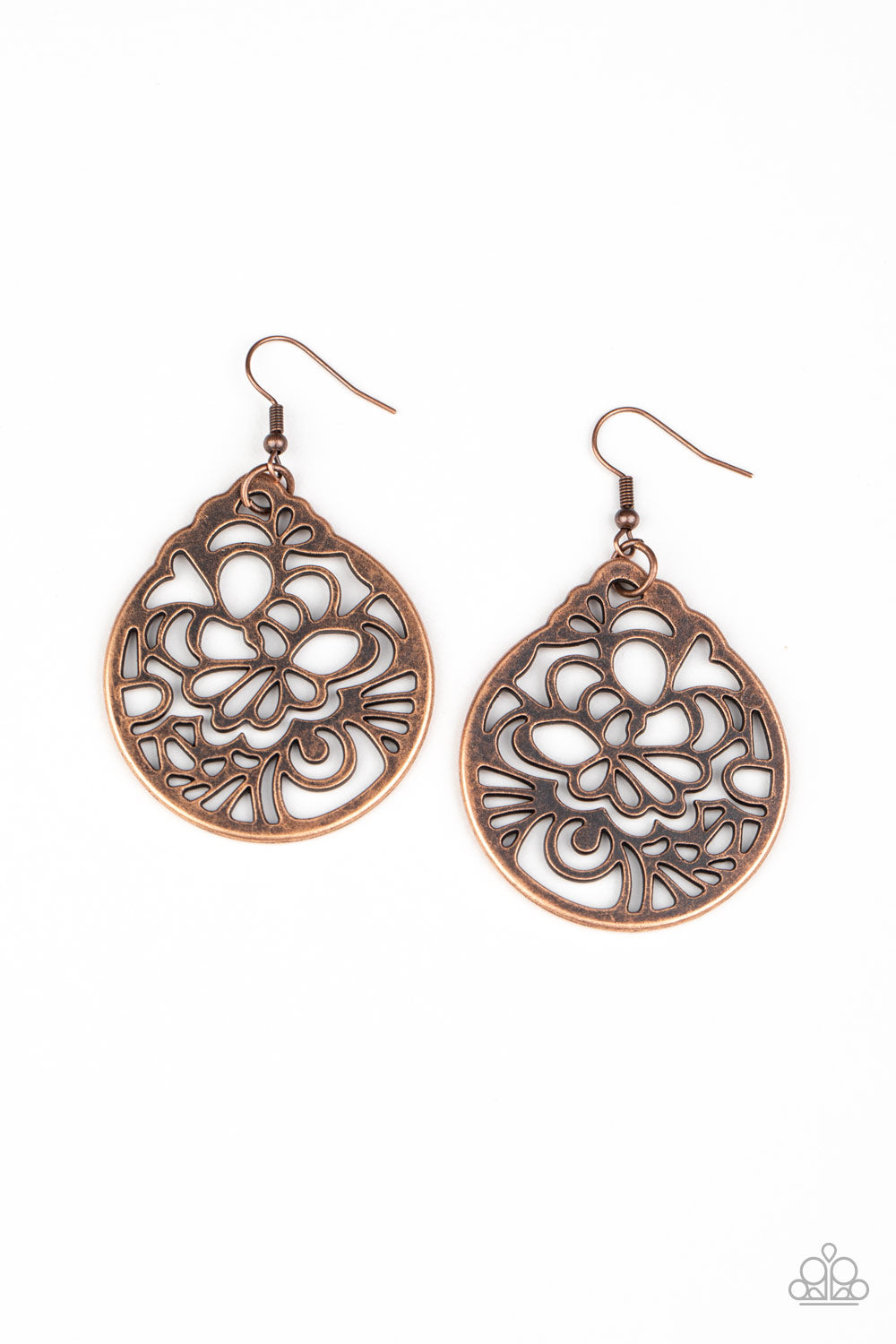 pittmanbling-and-jewelry-inc-presentsgarden-mosaic-copper-earrings-paparazzi-accessories